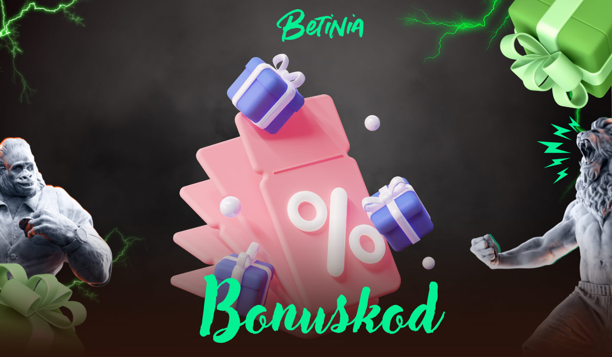 Bonuskod och Kampanjkod Betinia