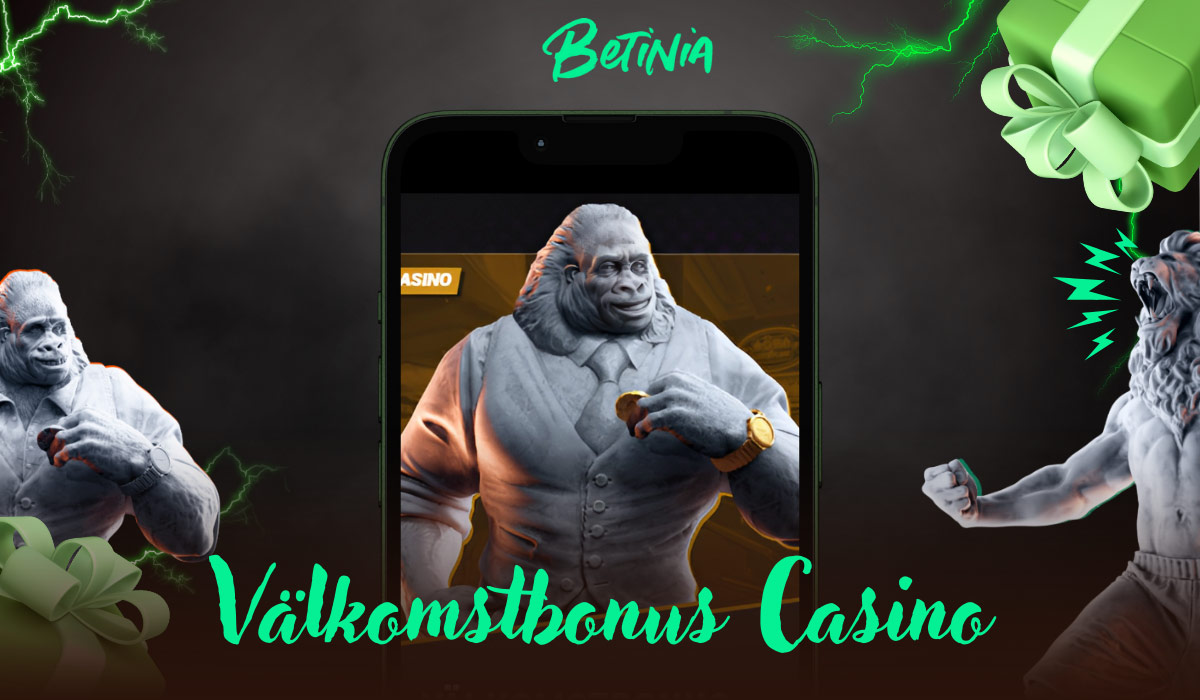 Välkomstbonus Casino Betinia