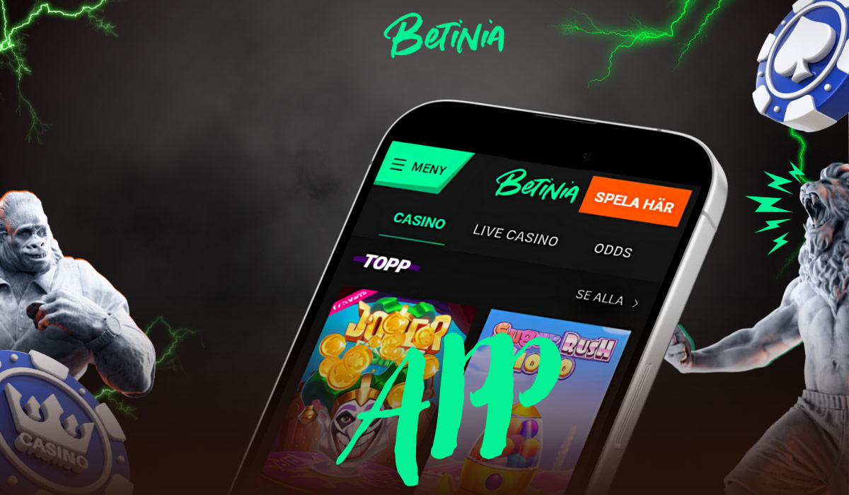 Mobilen Spela Betinia Casino