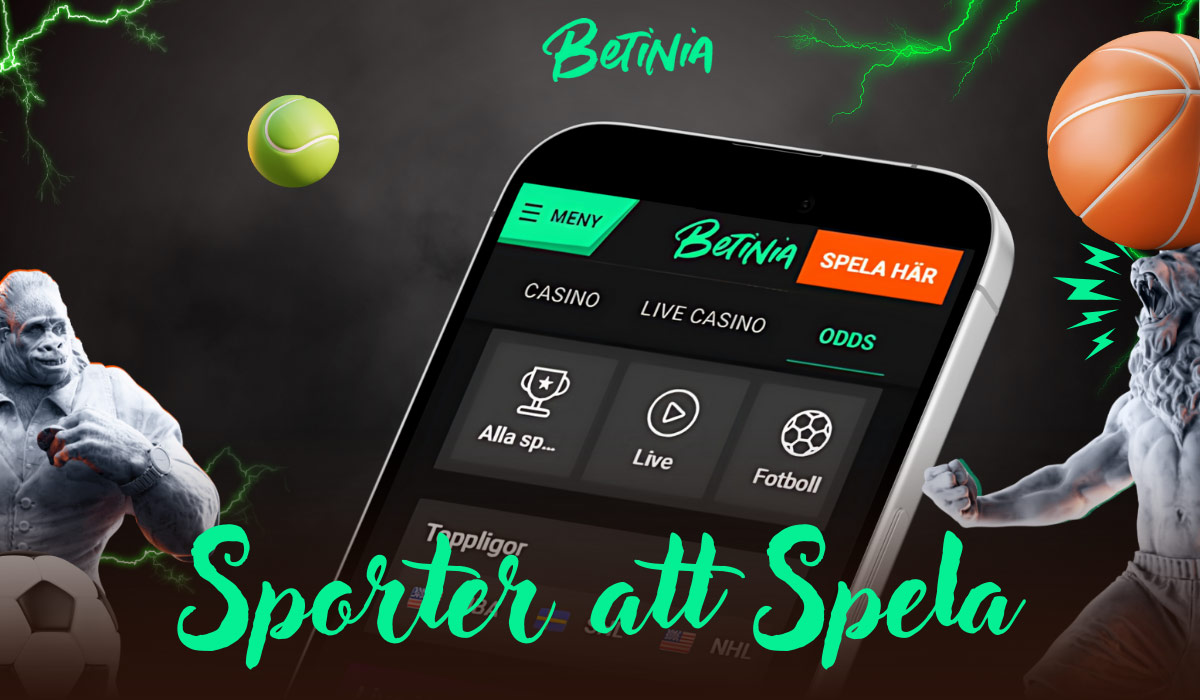 Betinia Sporter att Spela
