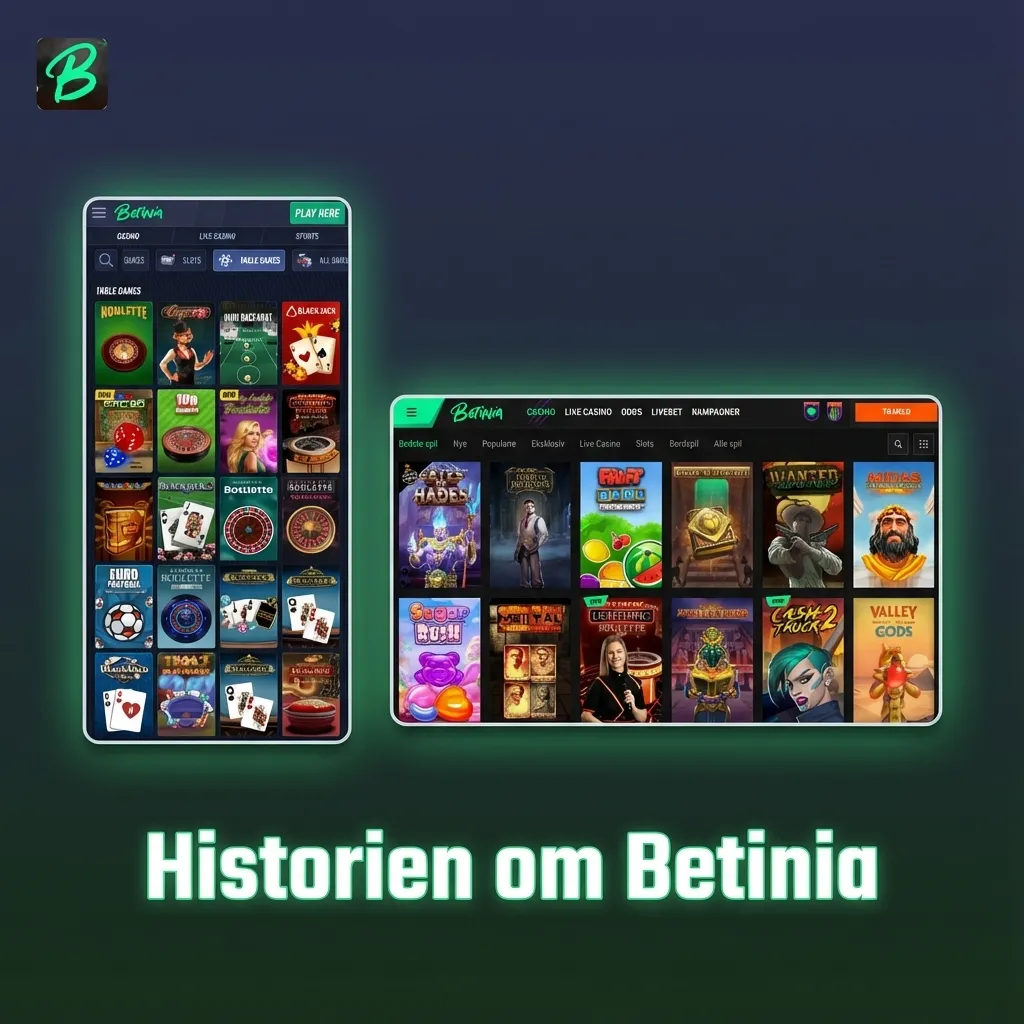 Illustration av Betinias resa från start 2020 till etablerat svenskt onlinecasino med fokus på säkerhet och spelkontroll