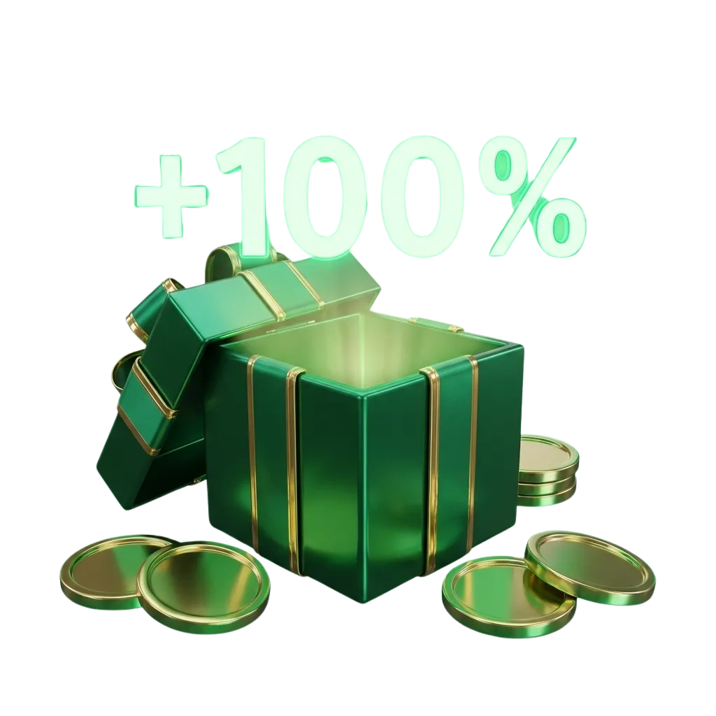 Grafisk banner om Betinia välkomstbonus i Sverige, upp till 500 % på första insättningen för nya spelare