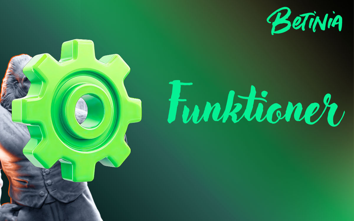 Mobilskärm med Betinia app som visar liveodds, casinospel och kassa med saldo, kupong samt insättnings- och uttagsval