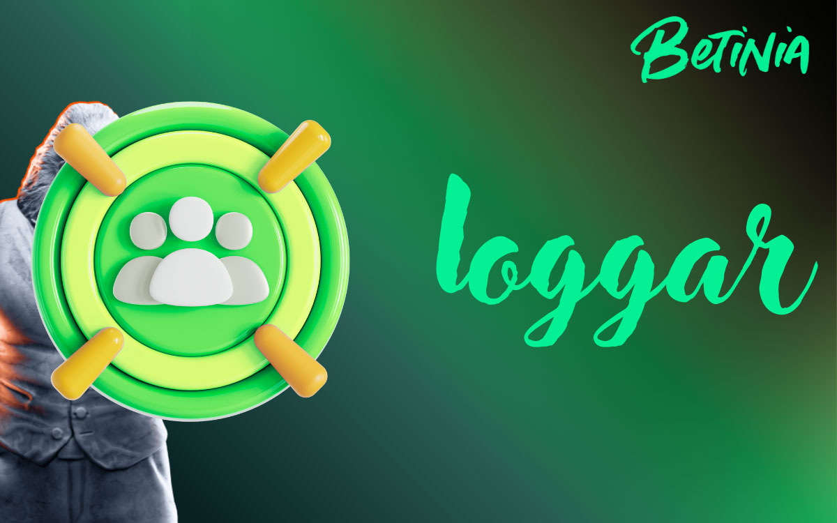 Illustration av Betinia iOS-inloggning med mobilskärm som visar stegen och aktivering av Face ID eller Touch ID