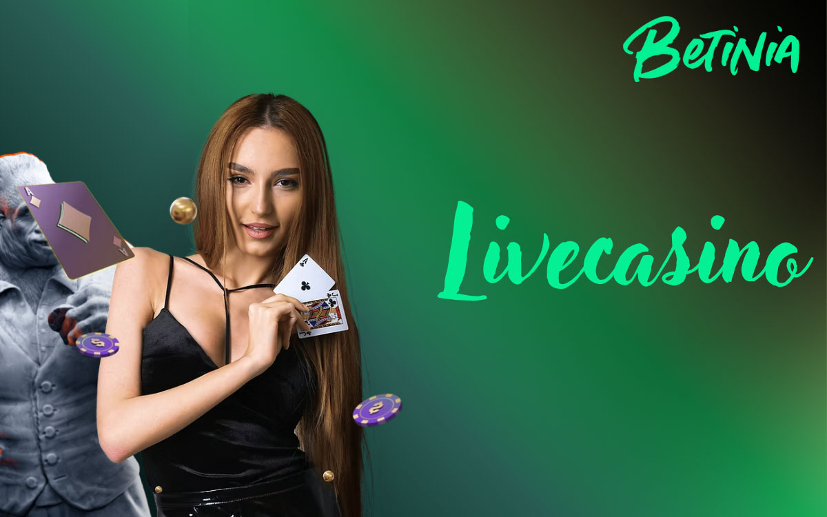 Spelare vid livecasino-bord online med riktig dealer, roulettehjul och kort i direktsänd studio